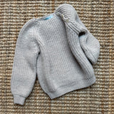 Maglione tortora maglia grossa Mi Lucero x LA NUVOLA LAB I25316