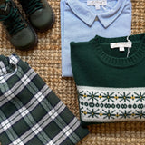 Maglione motivo jacquard misto cashmere Mariella Ferrari MGM11