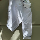 Polo LAB Alberto colletto tondo profilato blu