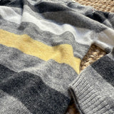 Maglioncino righe misto cashmere Isi Boy F25B202GFLL