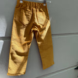 Pantalone LAB unisex velluto a coste senape