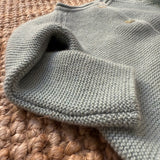 Cardigan links misto cashmere salvia Malvi FCCI118GFLL