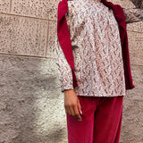 Camicia donna in tessuto Liberty Mariella Ferrari