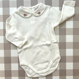 Body colletto ricamo funghi La Mascot 546321002