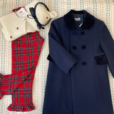 Pantalone LAB Cinzia tartan rouches