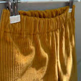 Pantalone LAB unisex velluto a coste senape