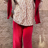 Pantalone donna velluto micro costine Mariella Ferrari