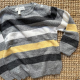 Maglioncino righe misto cashmere Isi Boy F25B202GFLL