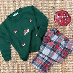 Red Sweater Mi Lucero x LA NUVOLA LAB I24113