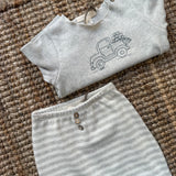 Completo spezzato newborn macchinina Tiny Soul TS700 TS717