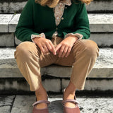 Pantalone LAB unisex velluto a coste beige