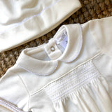 Set nascita in cotone latte DBI25S02