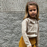 Pantalone LAB unisex velluto a coste senape