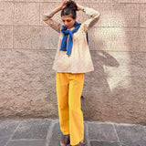 Pantalone donna velluto micro costine Mariella Ferrari