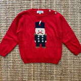 Pullover maglioncino natalizio misto cashmere con intarsio soldatino FCCB211GFLL