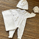 Set nascita in cotone latte DBI25S02