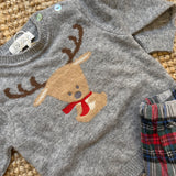 Maglioncino girocollo renna Isi FCCB217GFLL