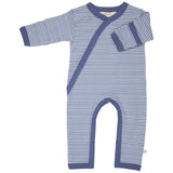 Tutina kimono millerighe blu e bianco 25KIMRFVE