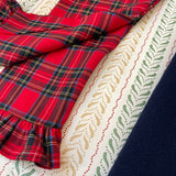 Pantalone LAB Cinzia tartan rouches