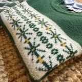 Maglione motivo jacquard misto cashmere Mariella Ferrari MGM11