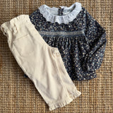 Pantalone velluto a costine burro Dr Kid DK312
