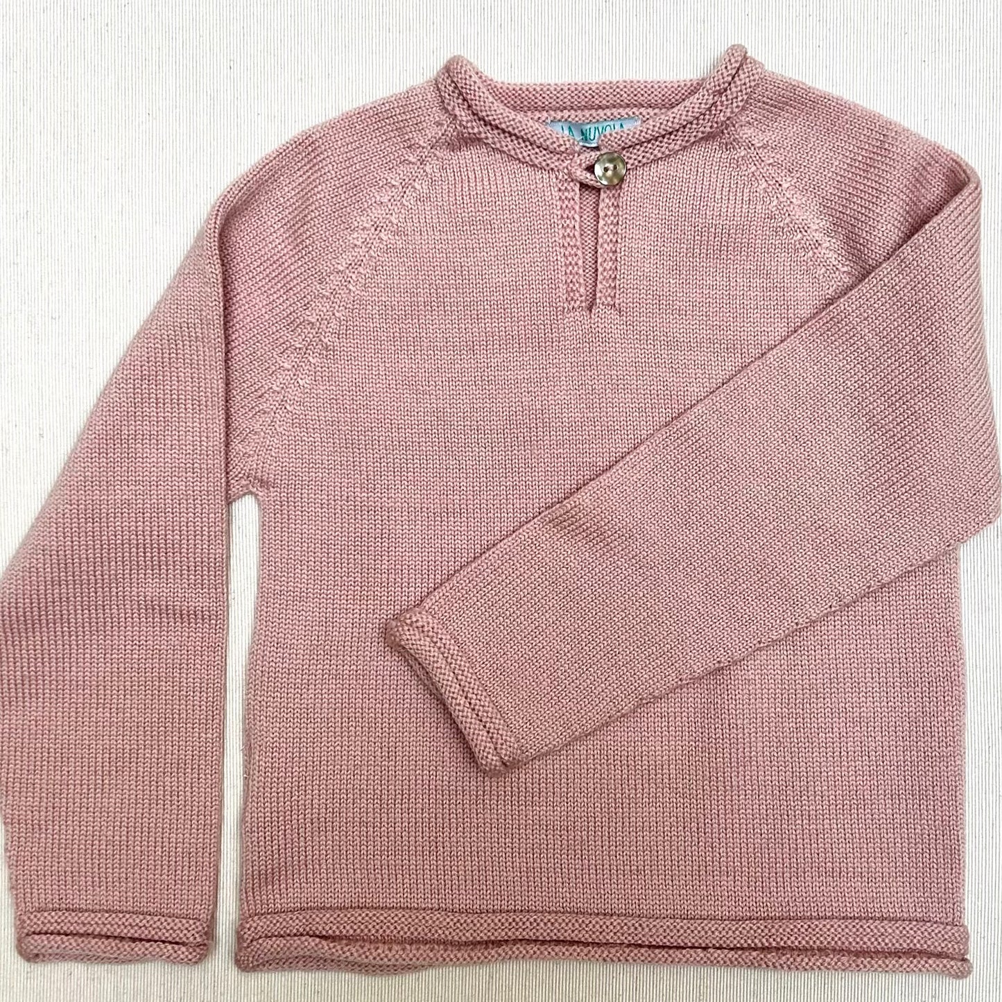 Maglioncino cardigan ciclamino art B215-LANA