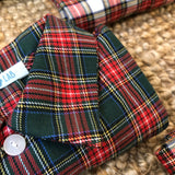 Camicia LAB Nicolò tartan rosso e verde