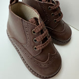 Scarpe pelle stringata testa di moro B2917