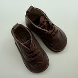 Scarpe pelle stringata testa di moro B2917