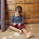 Pantalone bermuda LAB tartan