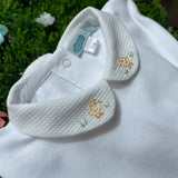 Tutina LAB colletto rotondo con ricamo pulcini