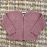 Mi Lucero x LA NUVOLA LAB I24103 Pink Smooth Cardigan