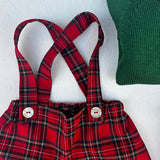 Bloomers con bretelle LAB tartan