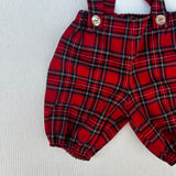 Bloomers con bretelle LAB tartan
