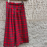 Pantalone palazzo LAB Ginny in tartan con pences