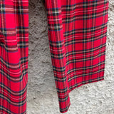 Pantalone palazzo LAB Ginny in tartan con pences