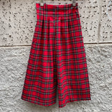 Pantalone palazzo LAB Ginny in tartan con pences