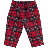 Pantalone newborn tartan FCCI136PNRR