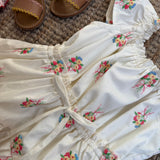 Abito a balze con ricami Avery Gingersnaps GDR2347