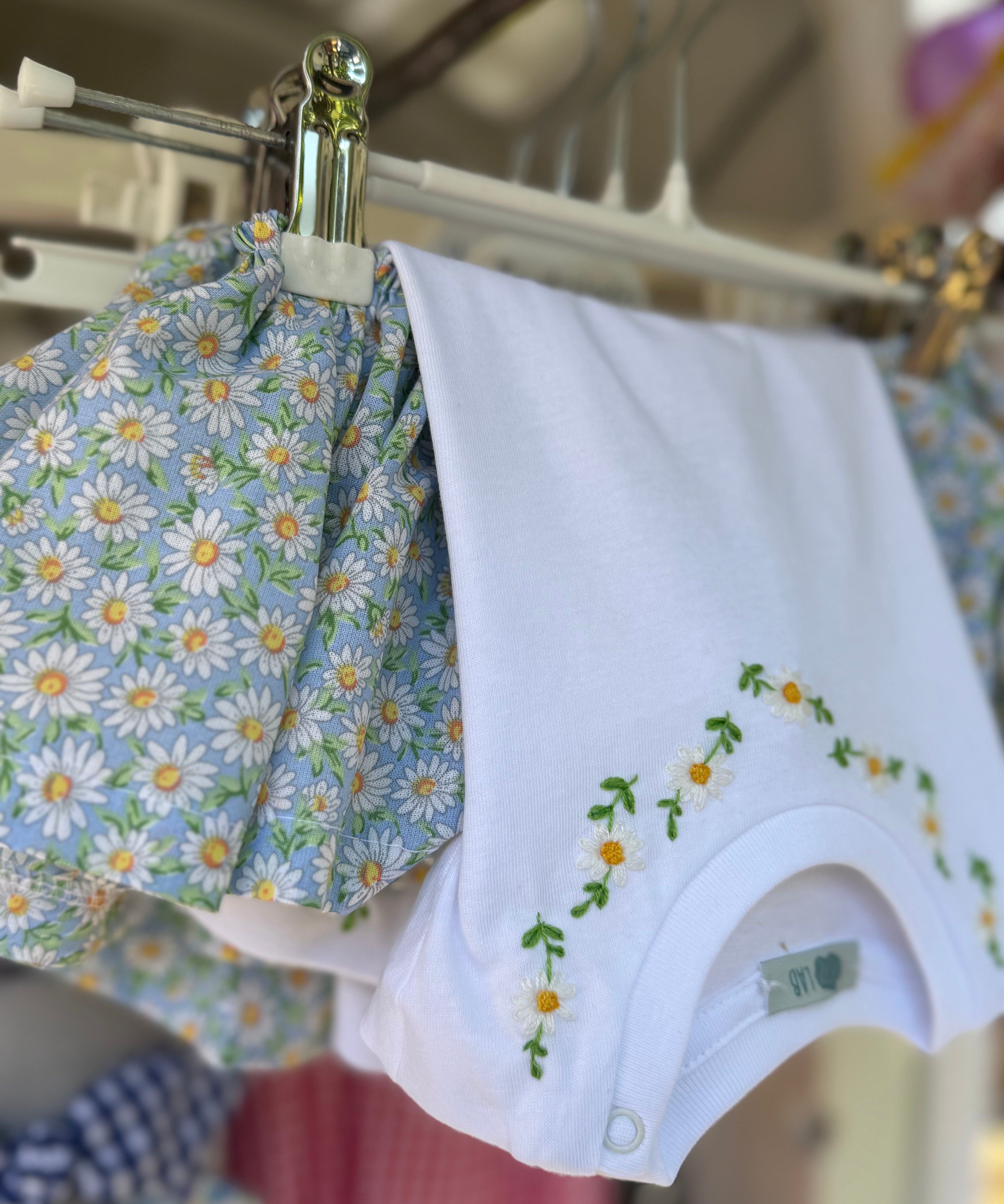 Bloomers LAB coulotte in cotone margherite con rouche
