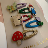 Pack mollette clips bosco fatato Mimi & Lula