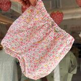 Bloomers LAB coulotte in cotone fiorellini base bianca