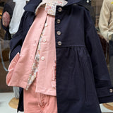 Trench blu DK382
