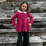 Cardigan ciliegia abbottonatura petalo La Mascot 541804312