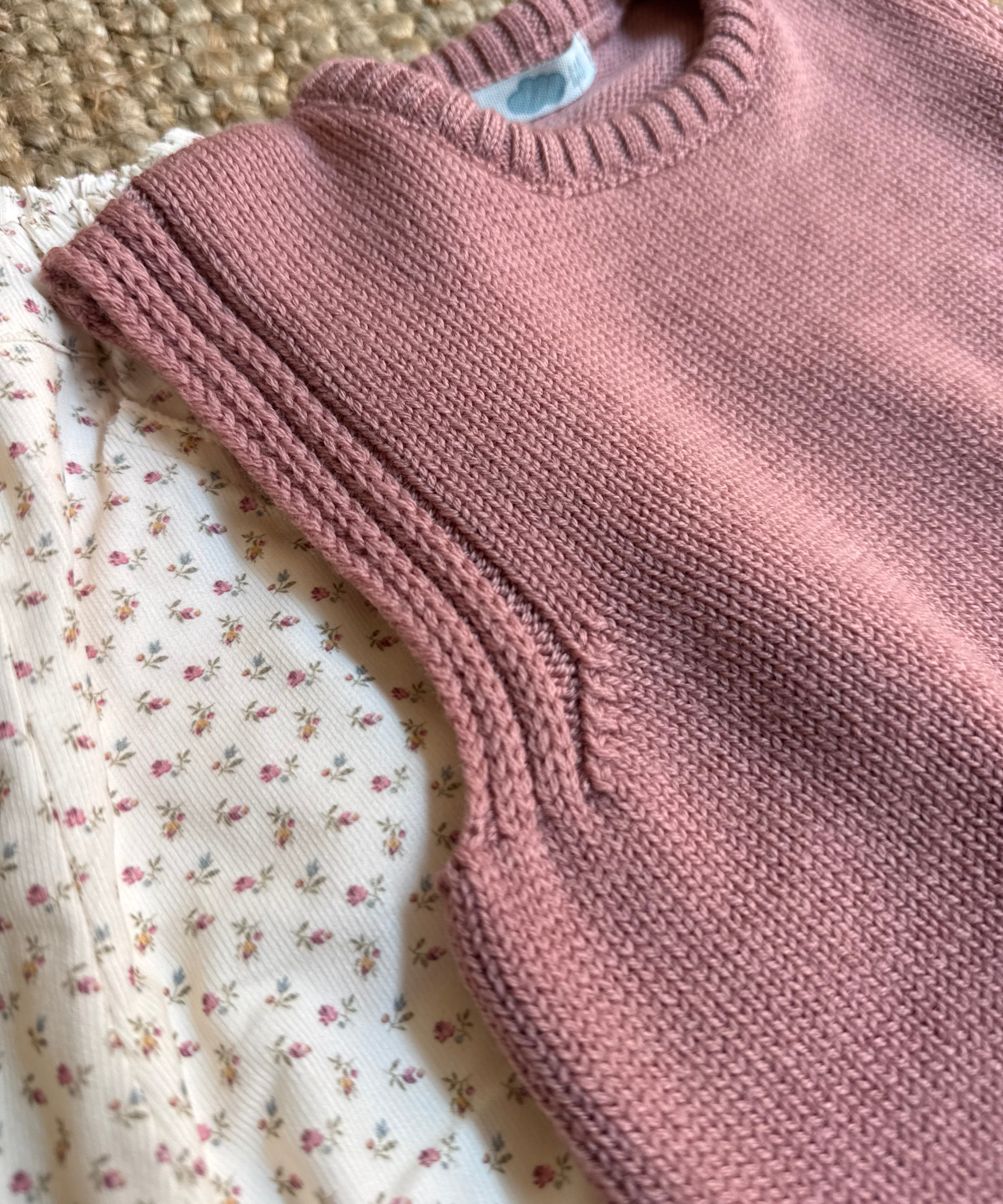 Gilet rosa Mi Lucero x LA NUVOLA LAB 26274