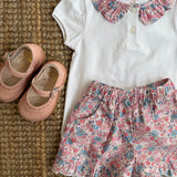 Completo newborn fiorellini Malvi & Co S26I129SHPR S26I120CAJJ