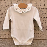 Body colletto petalo ricamo fiori La Mascot 546320002