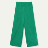 Pantalone Compania Fantastica velluto a costine verde 11416