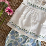 Completo top e bloomers mirtilli Pigeon 26TUNSE