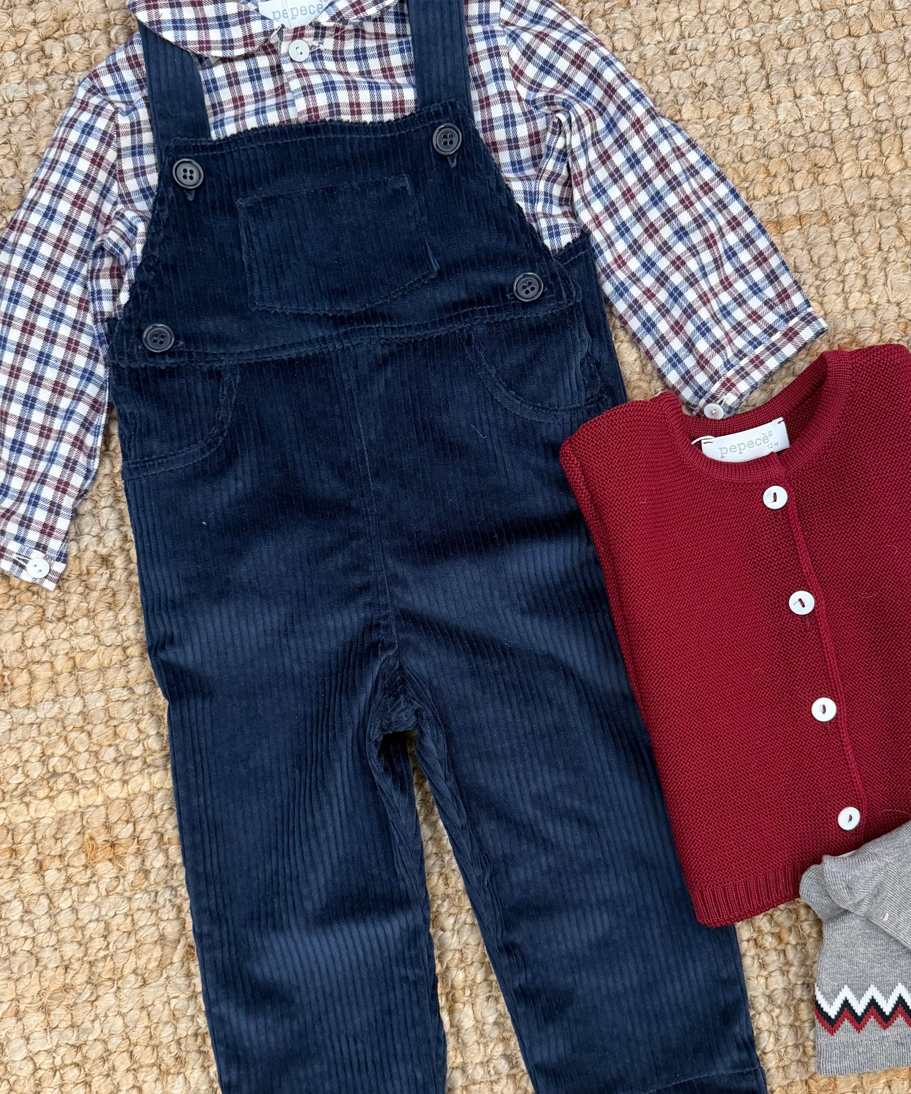 Cardigan girocollo bordeaux 7760 121 Pepecè